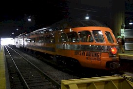 The Station to Station train on Track 9 at Washington Union Station.